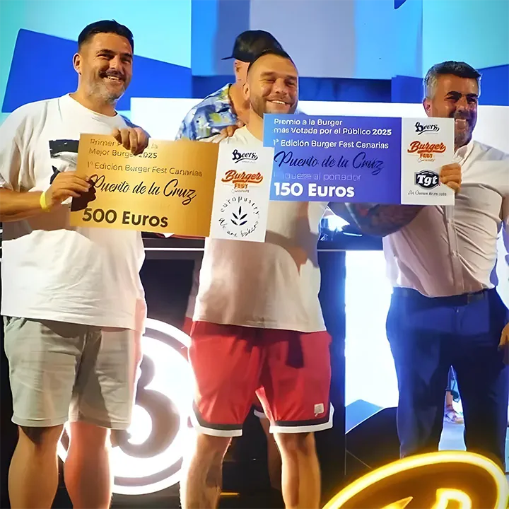1º puesto Burger Fest de Puerto de la Cruz 2025