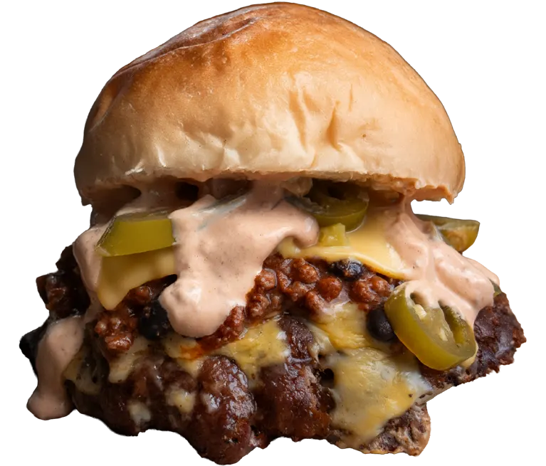 Chilli Cheese SmashHub burger Tenerife